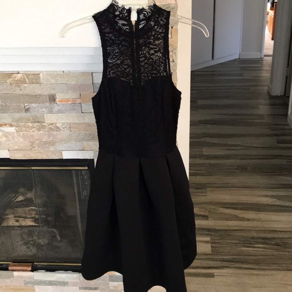 🖤CHARLOTTE RUSSE BLACK LACE PARTY DRESS SIZE S NWOT EXCELLENT CONDITION!